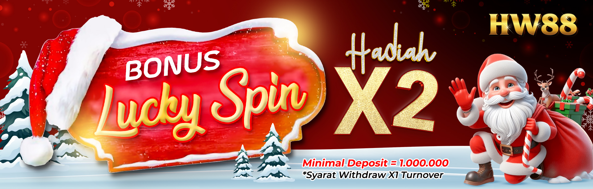 BONUS LUCKY SPIN NATAL 2025