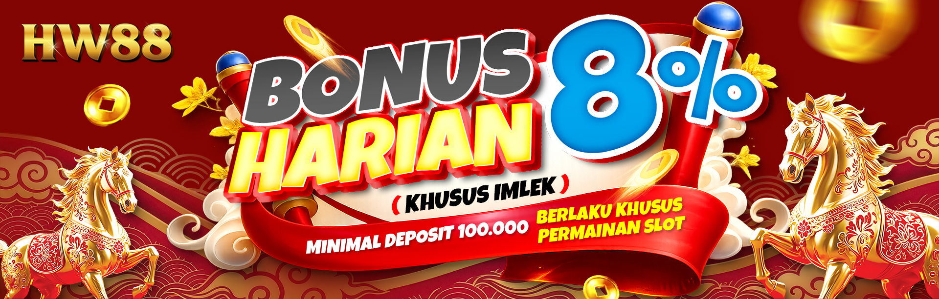 BONUS HARIAN IMLEK 8%